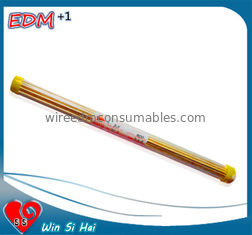 Chiny 2.5 x 400mm EDM Brass Tube / Sing Hole EDM Electrode Tube For Drilling Machine dostawca